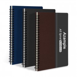 Azample, Spiral Notebook,6 packs A5 5.5"X8.3" college ruled work notebook journal note taking, College School Office Supplies 3 Colors